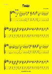 Guitar music, Latin guitar piece for solo guitar by Paul Martin. Spanish guitar, folk guitar sheet music.